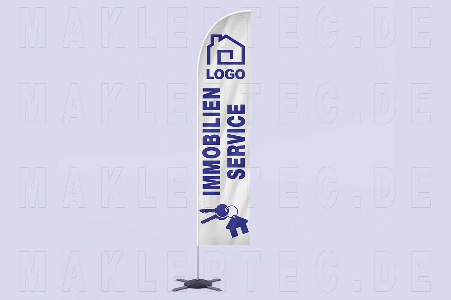 beachflag für immobilienmakler