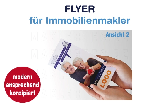 flyer für immobilienmakler