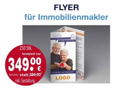 flyer für immobilienmakler