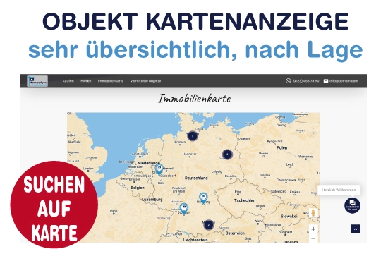 Objekt Kartenanzeige