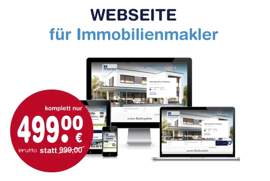 webseite für immobilienmakler